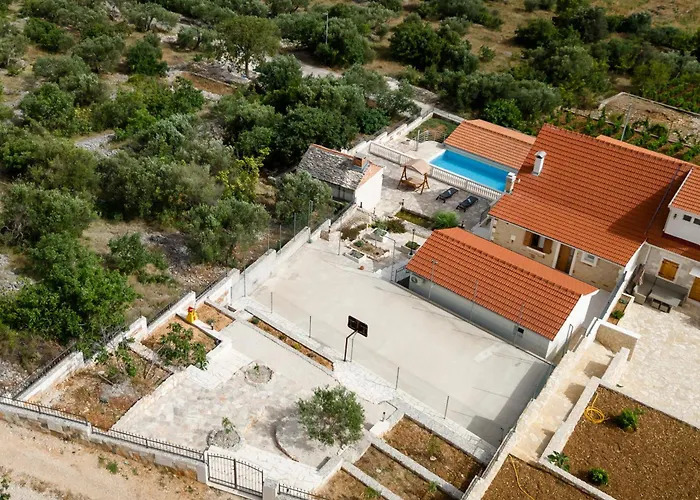 别墅 Didova Kuca, With Private Pool Near Rogoznica,sleeps 9 Podorljak